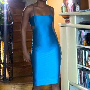 Cut out midi dress